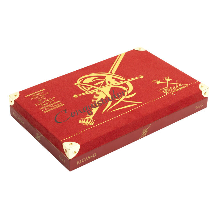 View product media MXESCR Conquistador Ricasso Robusto Closed Box 2
